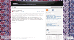 Desktop Screenshot of geoausch.wordpress.com