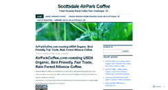 Desktop Screenshot of airparkcoffee.wordpress.com