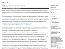 Tablet Screenshot of implicity.wordpress.com