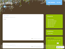 Tablet Screenshot of espas.wordpress.com