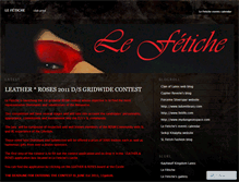 Tablet Screenshot of lefetiche.wordpress.com