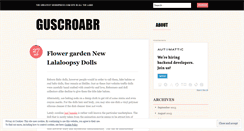 Desktop Screenshot of guscroabr.wordpress.com
