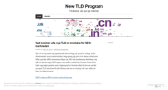 Desktop Screenshot of newtldprogram.wordpress.com