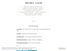 Tablet Screenshot of michellaub.wordpress.com