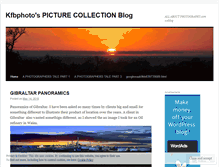 Tablet Screenshot of kfbphoto.wordpress.com
