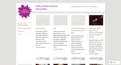 Desktop Screenshot of derbyscience.wordpress.com