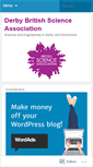 Mobile Screenshot of derbyscience.wordpress.com