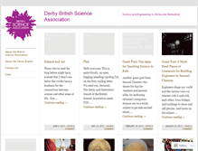 Tablet Screenshot of derbyscience.wordpress.com