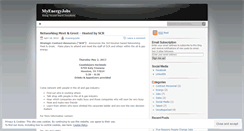 Desktop Screenshot of myenergyjobs.wordpress.com