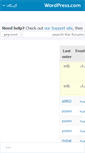 Mobile Screenshot of fa.forums.wordpress.com