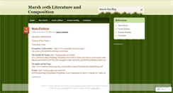 Desktop Screenshot of marsh10thlit.wordpress.com