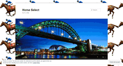 Desktop Screenshot of horseselect.wordpress.com