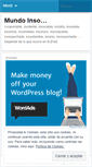 Mobile Screenshot of mundoinso.wordpress.com
