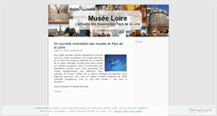 Desktop Screenshot of museeloire.wordpress.com