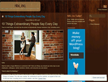 Tablet Screenshot of nashvillebc.wordpress.com