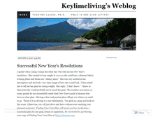 Tablet Screenshot of keylimeliving.wordpress.com