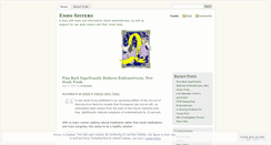 Desktop Screenshot of endosisters.wordpress.com