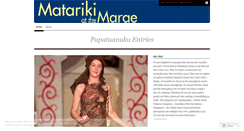 Desktop Screenshot of matarikiatthemarae.wordpress.com