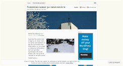 Desktop Screenshot of nordbergkirkejubileum.wordpress.com