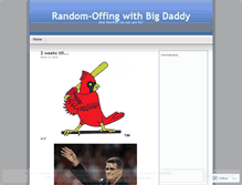 Tablet Screenshot of bigdaddystl.wordpress.com