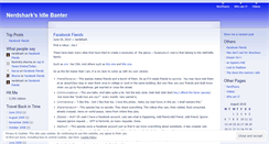 Desktop Screenshot of nerdshark.wordpress.com