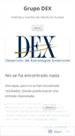 Mobile Screenshot of grupodex.wordpress.com