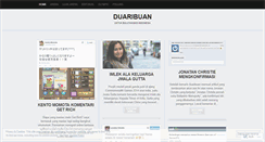 Desktop Screenshot of duaribuan.wordpress.com