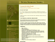 Tablet Screenshot of moiindra.wordpress.com