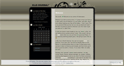 Desktop Screenshot of el1ejournal.wordpress.com