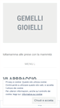 Mobile Screenshot of gemelligioielli.wordpress.com