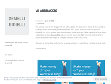 Tablet Screenshot of gemelligioielli.wordpress.com