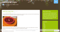 Desktop Screenshot of foodforgary.wordpress.com