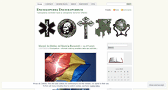 Desktop Screenshot of enciclopedium.wordpress.com