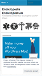 Mobile Screenshot of enciclopedium.wordpress.com