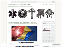 Tablet Screenshot of enciclopedium.wordpress.com