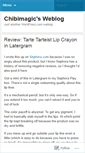 Mobile Screenshot of chibimagic.wordpress.com