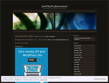 Tablet Screenshot of jaredlloydphoto.wordpress.com