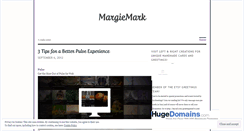 Desktop Screenshot of margiemark.wordpress.com