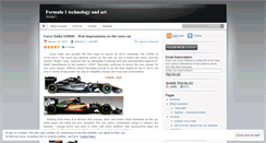 Desktop Screenshot of formula1techandart.wordpress.com