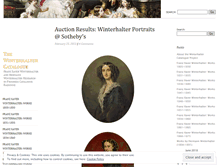 Tablet Screenshot of franzxaverwinterhalter.wordpress.com