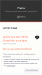 Mobile Screenshot of pravinmohite.wordpress.com