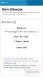 Mobile Screenshot of offender.wordpress.com