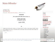 Tablet Screenshot of offender.wordpress.com