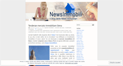 Desktop Screenshot of newsimmobili.wordpress.com