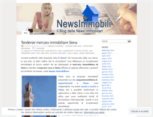 Tablet Screenshot of newsimmobili.wordpress.com