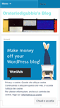 Mobile Screenshot of oratoriodigubbio.wordpress.com