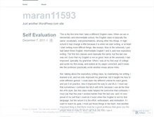 Tablet Screenshot of maran11593.wordpress.com