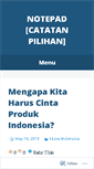 Mobile Screenshot of alfajrianlook.wordpress.com