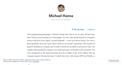 Desktop Screenshot of michaelnagy.wordpress.com