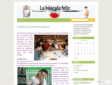 Tablet Screenshot of labasculafeliz.wordpress.com